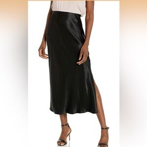 NWOT VINCE slip side slit skirt